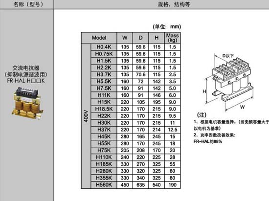 FR-HAL-H22K尺寸圖